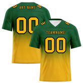 Custom Green Yellow Fade Fashion Yellow Personalized Authentic Football Jersey FBJ02-bc0f0cd