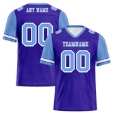 Custom Blue Aqua Two Tone Aqua Personalized Authentic Football Jersey FBJ02-bc0f09e