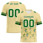 Custom Yellow Hawaii Green Personalized Authentic Football Jersey FBJ02-bc0fa9b