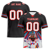 Custom Black Drift Fashion White Personalized Authentic Football Jersey FBJ02-bc0fba0