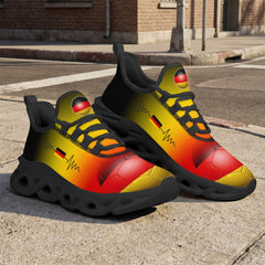 Custom Germany 2026 World Cup High Quality Soccer Stadium Version Jersey Sneakers Sports Shoes and Hat Combo Offer Personalized Team Name and Logo ZH-F028100-10