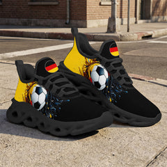 Custom Germany 2026 World Cup High Quality Soccer Stadium Version Jersey Sneakers Sports Shoes and Hat Combo Offer Personalized Team Name and Logo ZH-F028100-8