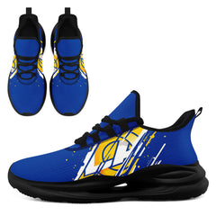 Custom Los Angeles Personalized Team NFL Fan Gear Sneakers – Unisex Gameday Athletic Shoes Custom Team Name Sports Runners FN079-E020219-15