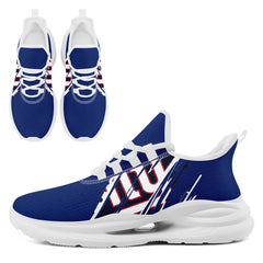 Custom New York Personalized Team NFL Fan Gear Sneakers – Unisex Gameday Athletic Shoes Custom Team Name Sports Runners FN079-E020219-21