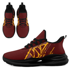 Custom Washington Personalized Team NFL Fan Gear Sneakers – Unisex Gameday Athletic Shoes Custom Team Name Sports Runners FN079-E020219-31
