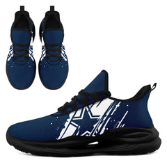 Custom Texas Personalized Team Fan Gear Sneakers – Unisex Gameday Athletic Shoes Custom Team Name Sports Runners FN079-E020219-9