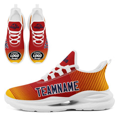 Custom Spain 2026 World Cup High Quality Soccer Stadium Version Jersey Sneakers Sports Shoes and Hat Combo Offer Personalized Team Name and Logo ZH-F007049-007
