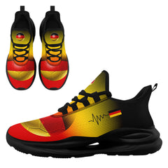Custom Germany 2026 World Cup High Quality Soccer Stadium Version Jersey Sneakers Sports Shoes and Hat Combo Offer Personalized Team Name and Logo ZH-F028102-10