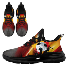 Custom Germany 2026 World Cup High Quality Soccer Stadium Version Jersey Sneakers Sports Shoes and Hat Combo Offer Personalized Team Name and Logo ZH-F028102-7