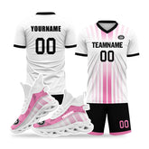 Custom Soccer Uniform Jersey and Maxsoul Shoes Personalized Sneaker Combo ZH-D020159-6