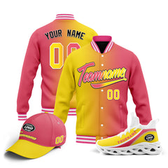 Custom Jacket MaxSoul Shoes and Hat Combo Offer Personalized Combo ZH-D028014-2