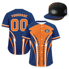 Custom Baseball Jersey and Hat Combo Offer Personalized Combo ZH-E023021-12