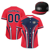 Custom Baseball Jersey and Hat Combo Offer Personalized Combo ZH-E023021-18