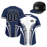 Custom Baseball Jersey and Hat Combo Offer Personalized Combo ZH-E023021-20