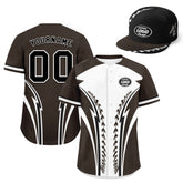 Custom Baseball Jersey and Hat Combo Offer Personalized Combo ZH-E023021-23