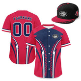 Custom Baseball Jersey and Hat Combo Offer Personalized Combo ZH-E023021-3
