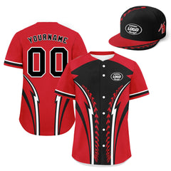 Custom Baseball Jersey and Hat Combo Offer Personalized Combo ZH-E023021-8