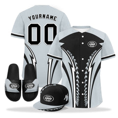 Custom Baseball Jersey Hat and Shoes Combo Offer Personalized Combo ZH-E023030-10