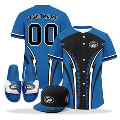 Custom Baseball Jersey Hat and Shoes Combo Offer Personalized Combo ZH-E023030-15
