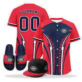 Custom Baseball Jersey Hat and Shoes Combo Offer Personalized Combo ZH-E023030-18
