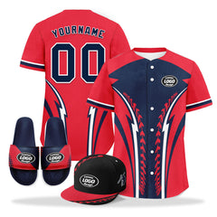 Custom Baseball Jersey Hat and Shoes Combo Offer Personalized Combo ZH-E023030-18