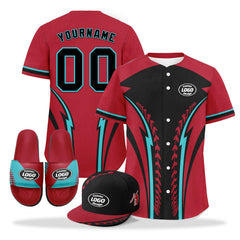 Custom Baseball Jersey Hat and Shoes Combo Offer Personalized Combo ZH-E023030-1
