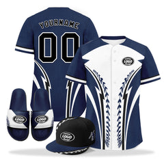 Custom Baseball Jersey Hat and Shoes Combo Offer Personalized Combo ZH-E023030-20