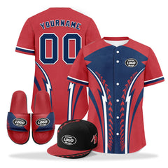 Custom Baseball Jersey Hat and Shoes Combo Offer Personalized Combo ZH-E023030-5