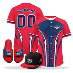 Custom Baseball Jersey Hat and Shoes Combo Offer Personalized Combo ZH-E023030-9