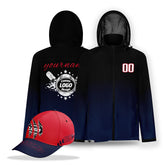 Custom Baseball Outerwear and Hat Combo Offer Personalized Combo ZH-E025020-18