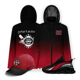 Custom Baseball Outerwear Hat and Shoes Combo Offer Personalized Combo ZH-E025023-1