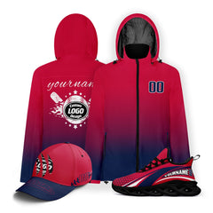 Custom Baseball Outerwear Hat and Shoes Combo Offer Personalized Combo ZH-E025023-3