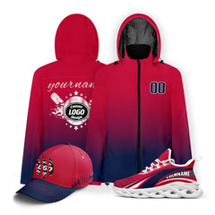 Custom Baseball Outerwear Hat and Shoes Combo Offer Personalized Combo ZH-E025023-3