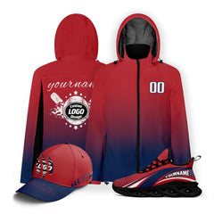 Custom Baseball Outerwear Hat and Shoes Combo Offer Personalized Combo ZH-E025023-5