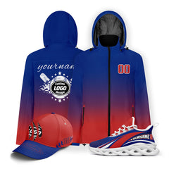 Custom Baseball Outerwear Hat and Shoes Combo Offer Personalized Combo ZH-E025023-6