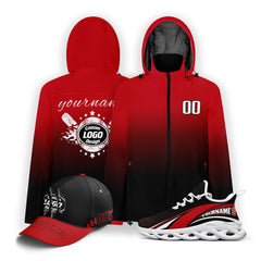 Custom Baseball Outerwear Hat and Shoes Combo Offer Personalized Combo ZH-E025023-8