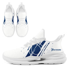 Custom Indianapolis Personalized Team NFL Fan Gear Sneakers – Unisex Gameday Athletic Shoes Custom Team Name Sports Runners FN079-E020219-14