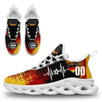Custom Germany 2026 World Cup Sneakers DIY Country Flag Running Shoes Lightweight Sport Shoes Gift for Football Fans Personalized Team Name and Logo FN003-F025035-4