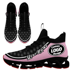 Custom Black Pink Maxsoul Shoes Personalized Sneaker FN030XD-D020388-2