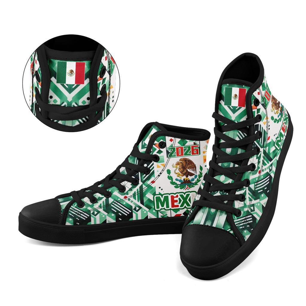 Custom 2026 World Cup Mexico Sneakers DIY Country Flag Running Shoes Lightweight Sport Shoes Gift for Football Fans Personalized Team Name and Logo FN024-F023059-5