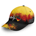 Personalized 2026 Germany Soccer Fan Hat - Add Your Name & Design Custom 2026 Football Tournament Hat YW061-F025069-4