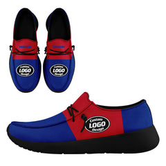 Custom Buffalo Blue Red Shoes Personalized Sneaker FN018-D020278-4