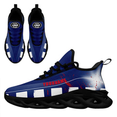 Custom Blue Red White New York MaxSoul Shoes and Hat Combo Offer Personalized Combo ZH-D020264-21