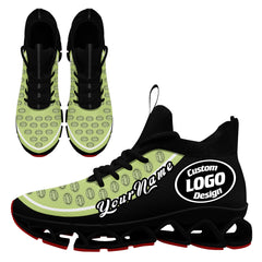 Custom Black Green Maxsoul Shoes Personalized Sneaker FN030XD-D020388-19