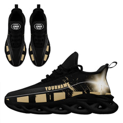 Custom Black Yellow New Orleans Maxsoul Shoes Personalized Sneaker FN003-D020260-19 Custom Online