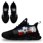 Custom France 2026 World Cup Sneakers DIY Country Flag Running Shoes Lightweight Sport Shoes Gift for Football Fans Personalized Team Name and Logo FN003-F025037-5