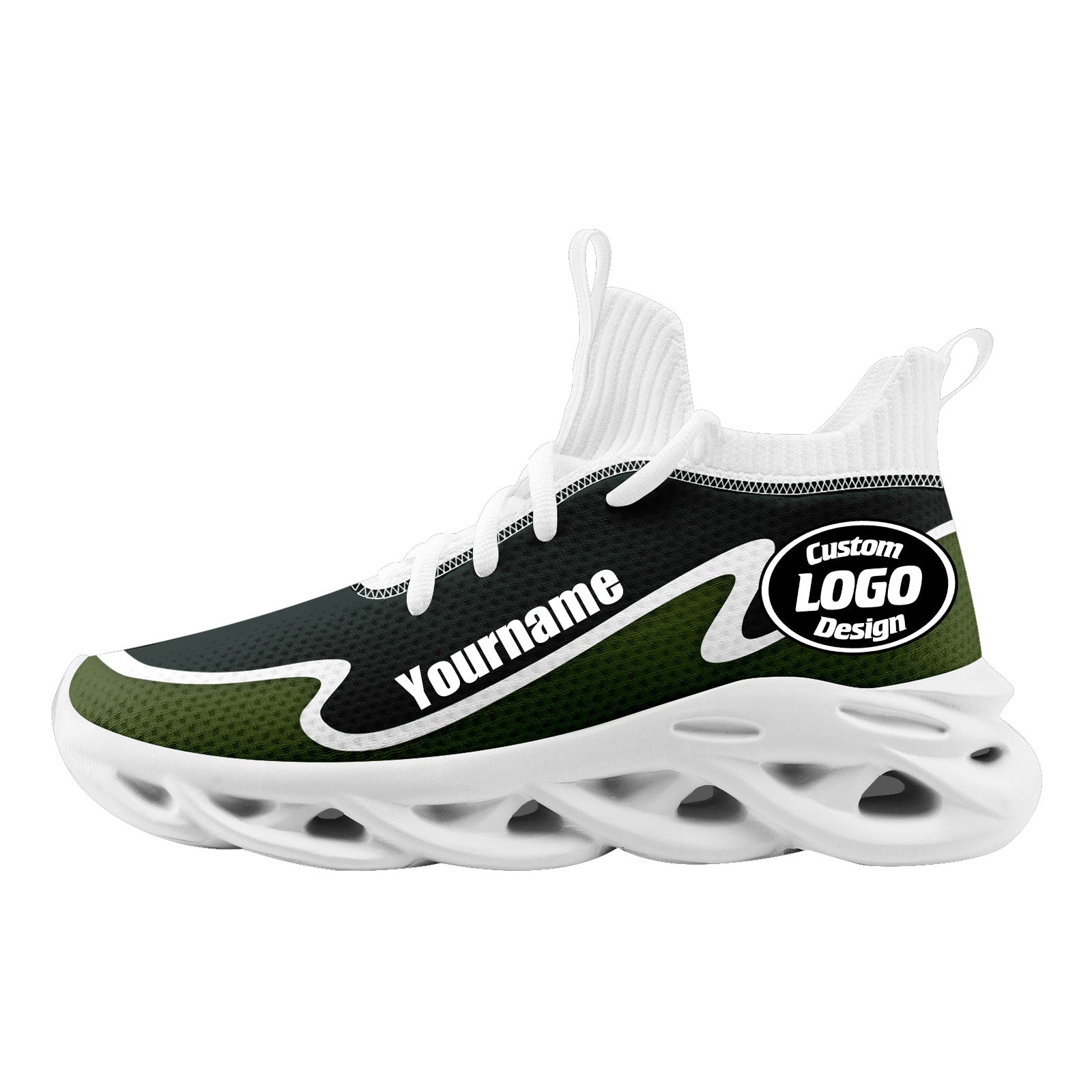 Custom Forest Green Maxsoul Shoes Personalized Sneaker FN030A-E020011-14