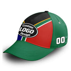 Personalized 2026 South Africa Soccer Fan Hat - Add Your Name & Design Custom 2026 Football Tournament Hat YW061-F025127-1