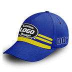 Personalized 2026 Curaçao Soccer Fan Hat - Add Your Name & Design Custom 2026 Football Tournament Hat YW061-F025151-3