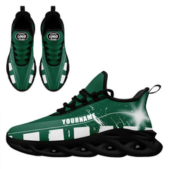 Custom Green White New York MaxSoul Shoes and Hat Combo Offer Personalized Combo ZH-D020264-28